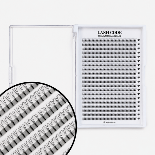 3D Premade Fans – Short Stem (XL Tray)