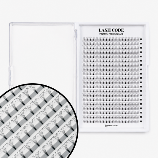 4D Premade Fans – Short Stem (XL Tray)