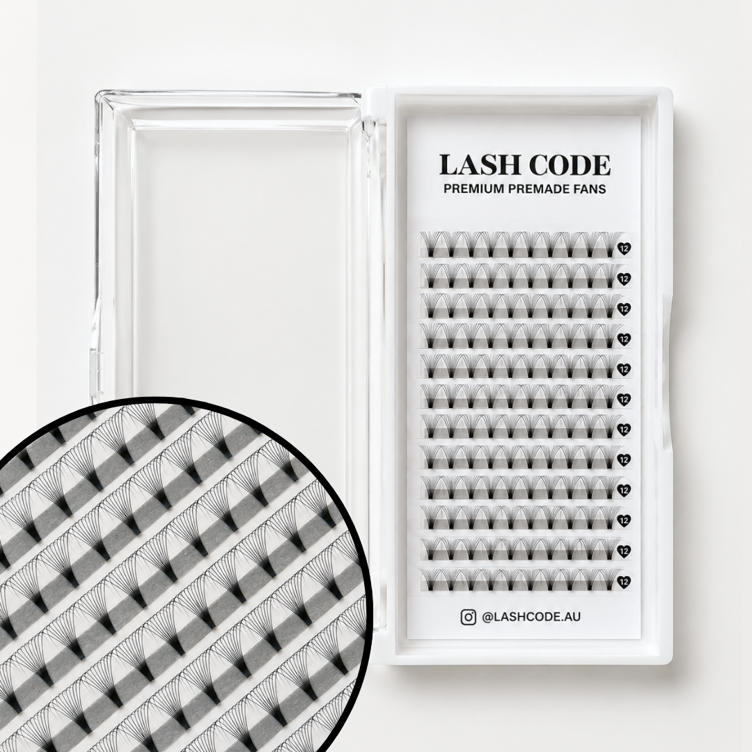 10D Premade Fans – Short Stem (Small Tray)