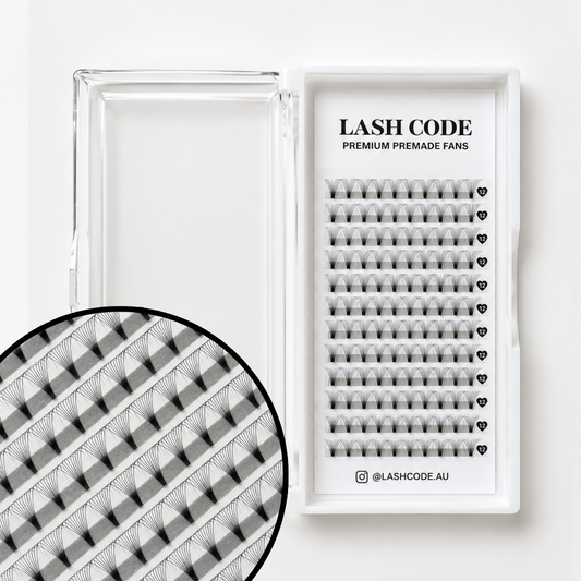 10D Premade Fans – Short Stem (Small Tray)